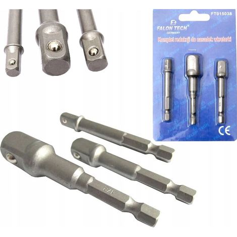 REDUCTORES PARA VASOS DE DESTORNILLADOR ADAPTADORES DE VASOS 3 UDS (1/5)