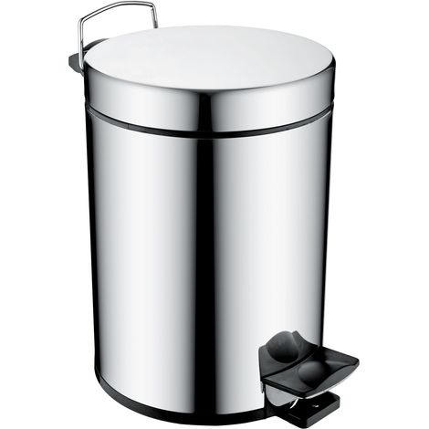 Bristan COMP BIN C Pedal Waste Bin Chrome