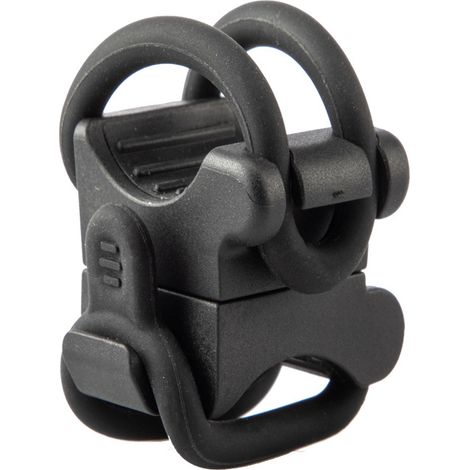 FB-1 Support de Vélo Universel pour Lampe de Poche de Diamètre Max. de 10 mm à 35 mm, Idéal pour Le Vélo, Support Élastique Réglable (1/5)