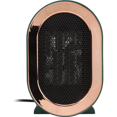 Chauffage d'appoint électrique 1200 W haute puissance, silencieux, avec protection contre la surchauffe, arrêt automatique, double vitesse réglable, chauffage de bureau en céramique PTC, ventilateur, (1/5)