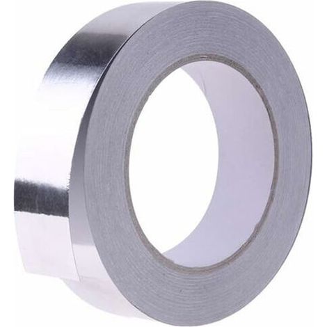 Ruban Aluminium - Isolation Thermique - Étanchéité Humidité - 5 cm x 20 m x 0,06 mm - 1 Pièce