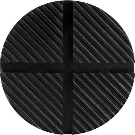 Coussinet adaptateur en caoutchouc pour cric universel, point de levage rainuré, disque amortisseur pour voiture et SUV (1/5)
