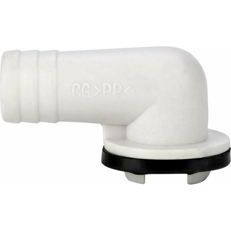 Connecteur De Tuyau De Vidange for Climatiseur - Angle Droit Connecteur De Tuyau De Vidange for Climatiseur Outil De Drainage for Climatiseur-19mm (1/5)