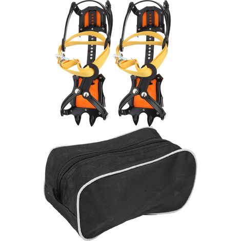 Chaussons antidérapants à 10 dents pour neige et glace - Crampons de sport extérieur portables (1/5)