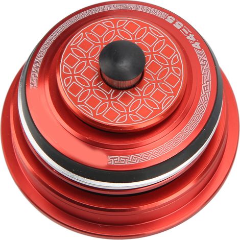 Jeu de direction Viaron en aluminium pour VTT, compatible vélo tout-terrain et fourche droite. (1/5)