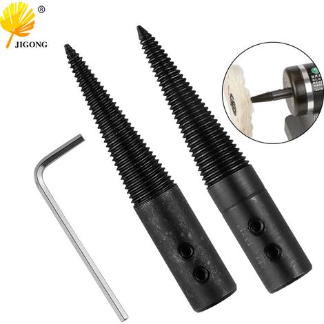 Accessoires pour meuleuses de table et meules : bielles, embouts d’arbre de polissage gauche et droit, et clé. (1/5)