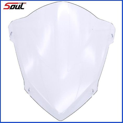 Accessoires moto : pare-brise modifié haut de gamme, compatible avec Yamaha MT03, MT-03 et MT25 (2021-2022) – Transparent (1/5)