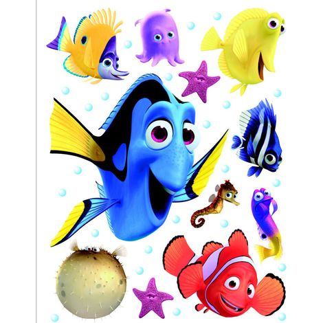 Stickers géant Némo Disney (1/4)