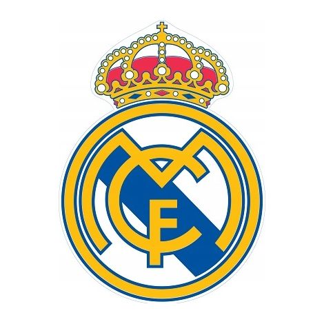 Grande telo mare con stemma del Real Madrid, 180 x 130 cm, ideale per piscina e vacanze. (1/4)