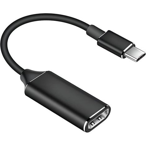 Adaptateur USB-C vers HDMI - 4K à 60 Hz - Commutateur/Hub HDMI - Noir (1/5)