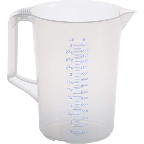 Hünersdorff 938000 Misurino 3000 ml Plastica