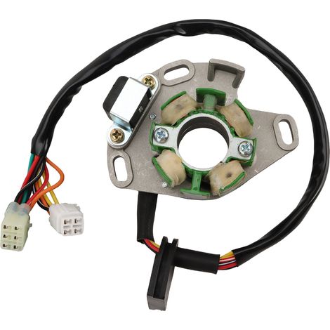 Stator coil compatible with Arctic Cat 700 2006-2008 Suzuki LTA 750 X ATV high-efficiency universal generator coil.--DTEKGAZ