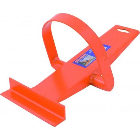 Edma – Lève plaque pour plaquiste – Empattement large 20mm – Système à bascule pour positionnement précis – Étrier en acier