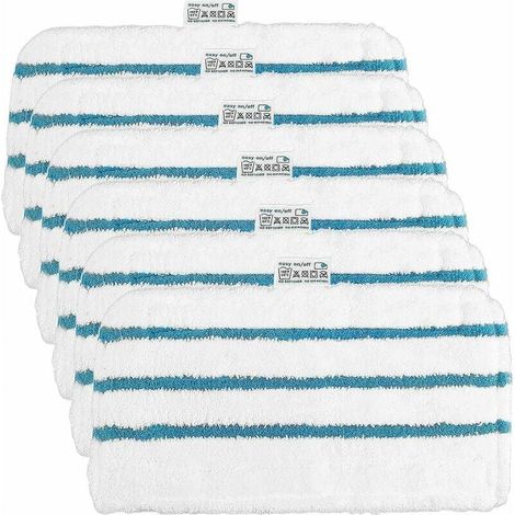 Lingettes de Remplacement Reutilisables Microfibre pour Black+Decker Balai Vapeur Mop FSM1600 FSMH1621 FSM1630 FSM1616 FSMH13E5 FSM1321 FSM1605 Alternative FSMP20
