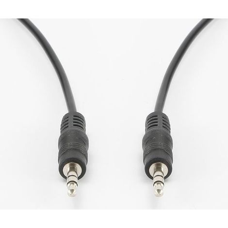 Cavo Audio Jack Maschio/Maschio 3.5mm - HEDEN - 1.5M - Nero - Connettori Jack Maschio