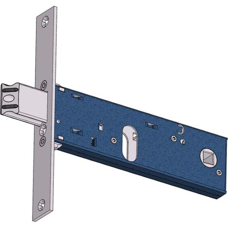 Serratura Metallo Infilare 890 Omec B.q Nich F.mm 16 F.ovale M1 con Scr