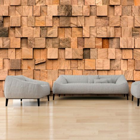 Papier Peint "Stone Jigsaw" 280 x 400 cm (1/2)