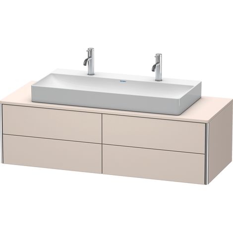 Lavabo consola Duravit XSquare, suspendido, 4 cajones, (1/3)