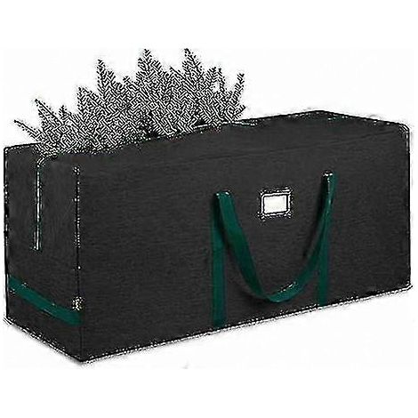 Sac de rangement imperméable et résistant pour décorations de Noël, grande capacité avec poignées (1/5)