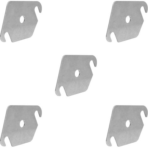 Set di 5, guarnizione cieca EGR, piastra EGR, guarnizione cieca EGR in acciaio inossidabile / 1 porosa (1/5)
