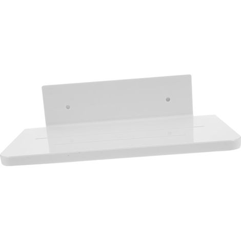 Étagère adhésive pour salle de bain, organisateur mural, sans perçage, porte-ustensiles suspendu, (1/5)