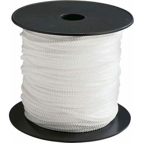 Werka Pro – Tresse en polypropylène 3mm – Longueur 100m – Corde résistante pour usages intensifs – Idéale pour chantiers humides