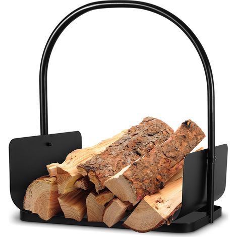 Randaco étagère à bois de cheminée aide à l’empilage rangement pour bois de chauffage (1/5)