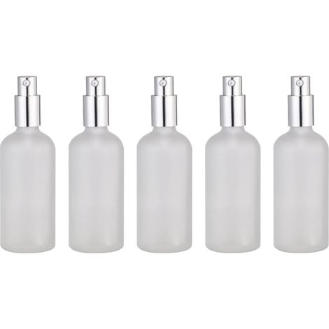 10 Pieces 100ml Glass Plastic Spray Bottles (1/5)