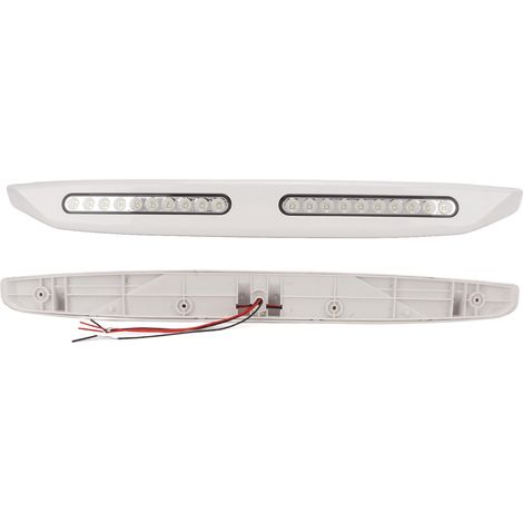 Wasserdichte 12-V-LED-Lichtleiste mit 20 LEDs für Wohnmobile, Boote, Veranden und Markisen – Weiß (1/5)