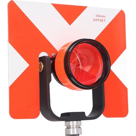 Einfach neigbares Vermessungsprisma, 64 mm effektiver Durchmesser, 0 oder -30 mm Linse für Totalstation (1/5)