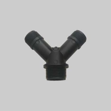 Raccordo a 'y' maschio 3/4"x1"x3/4" IRRITEC (1/2)