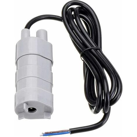 Pompe submersible, pompe à eau haute pression 12 V CC, pompe à eau douce, pompe pour bateau, camping-car, étang, aquarium, etc. (1/5)