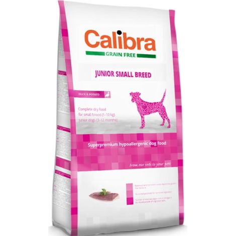 Calibra il cognello senza grano junior piccolo anatra 2kg