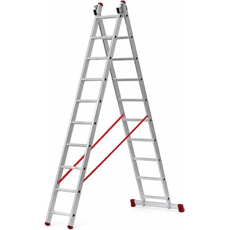 Escalera Transformable Doble Plus TR2-PLUS de 10 x 2 Peldaños (1/5)