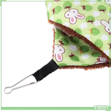Hamac de petits animaux - FAFEICY - Hamac double couche - Vert - Carré - 20×20/35×35 cm (1/5)