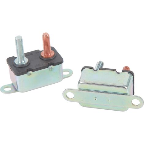 Automatischer, rückstellbarer 12V/24V-Leistungsschalter mit Schraubklemmen für Boote und Autos, 50A (1/5)