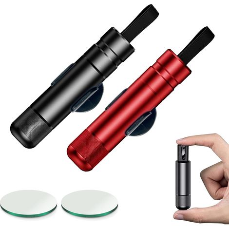 Marteau d'urgence pour voiture Safe Pro X, marteau de vitre automatique pour utilisation terrestre et sous-marine (lot de 2 - A) (1/5)