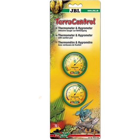 JBL Terra Control - Termometro e Igrometro con Ventosa (1/4)