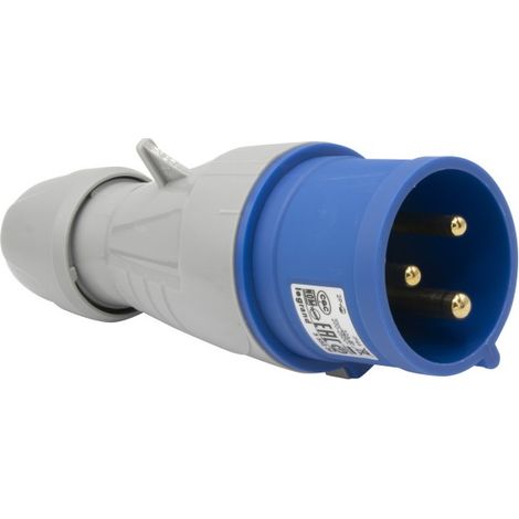 Legrand 555234 P17 2P+E 32A Legrand 200 to 250V straight male plug IP44 IK09