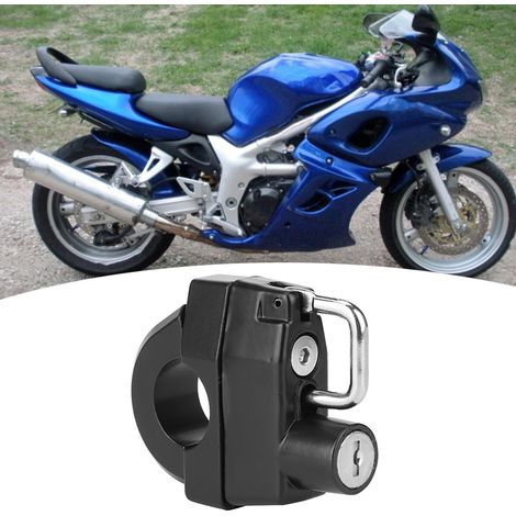 Kit de cadenas universel pour guidon de moto 22 mm/0,9 po, accessoires pour casque et guidon (1/5)