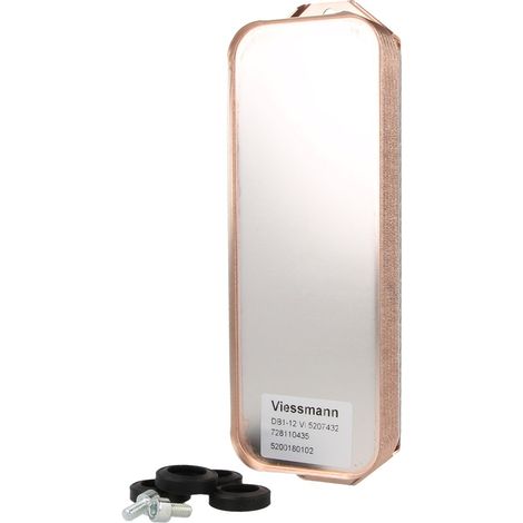 Echangeur thermique à plaques combiné
