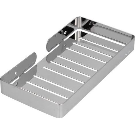 Porte-savon - - Acier inoxydable 304 - Installation facile - Design élégant - Auto-drainant (1/4)