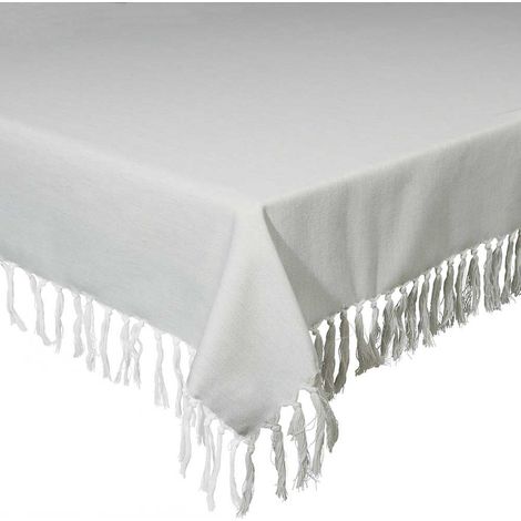 Tognana Tovaglia Chambray Textile 150 x 350 Cm Ecru