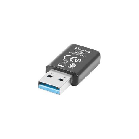 Lanberg USB AC1200 Dualband-WLAN-Netzwerkkarte mit 2 internen Antennen (1/3)