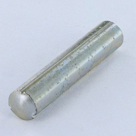 Goupille CANNELEE Acier zingué blanc 8X40 G01-1 pièce (1/4)