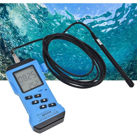 JXBS-3001-S-DOM Kit detector de oxígeno portátil para acuario, piscina y agua. (1/5)