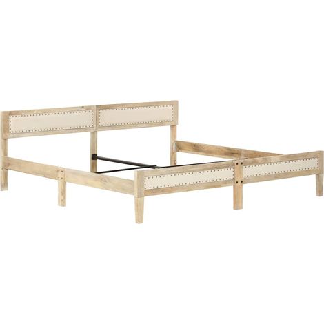 Maison Exclusive - Giroletto in Legno Massello di Mango 200x200 cm (1/5)