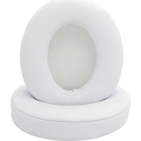 Coussinets d'oreille de remplacement pour casque Beats Studio 2/3 Blanc (1/2)