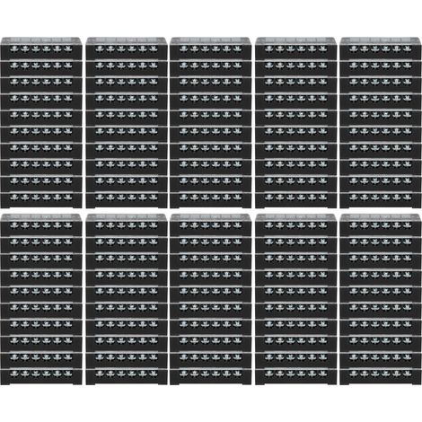 Bornes de Jonction 100pcs 150A 600V Excellente Conductivité Électrique Connecteurs de Fil Rapides pour Armoire de Distribution (1/5)