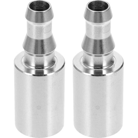 Embout de Tuyau Lesté en Acier Inoxydable 304, Grand Modèle Filtre Intégré, Lot de 2 Pièces pour Pompe à Eau Bouteille, Accessoire Robuste pour Aspiration Stable en Maison